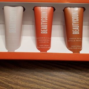 Beautycounter handcream trio